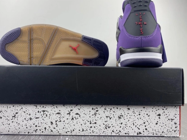 MaikeSneakers 766296 4 Family) Travis Retro and Scott LN4 (Friends Purple Jordan 0731